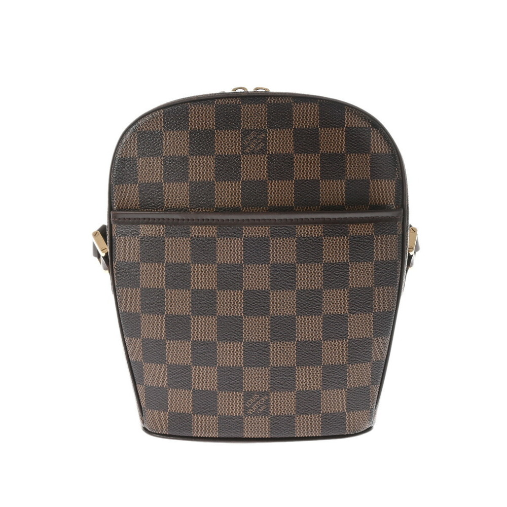 Louis Vuitton Damier Ipanema Brown Canvas Shoulder Bag